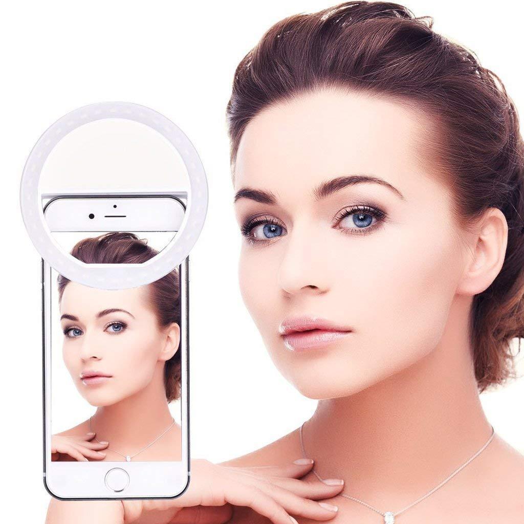 Rechargable 3 Mode Selfie Ring Light